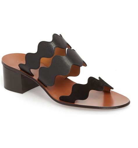 chloe lauren slide sandal|ladies chloe shoes.